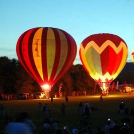 hot air balloon pair