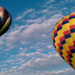 hot air balloons